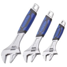 Faithfull Adjustable Spanner Set, 3 Piece