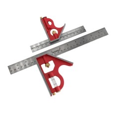 Faithfull Combination Square Twin Pack 150mm & 300mm