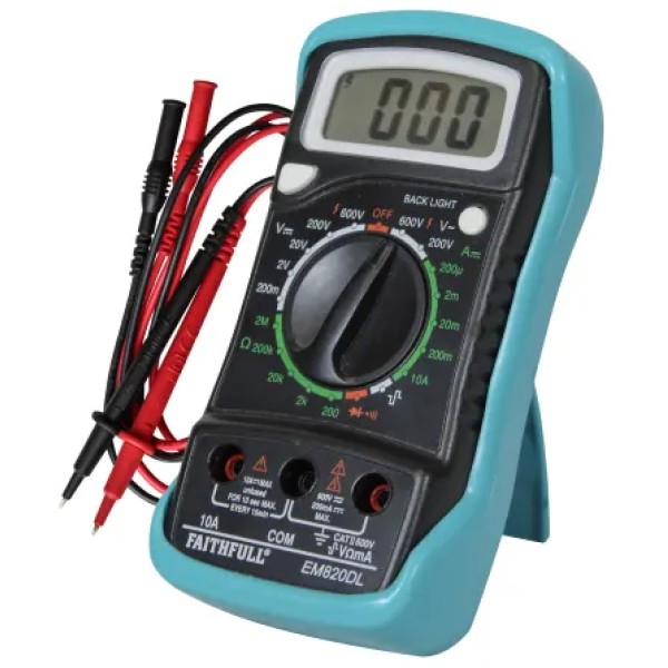 Faithfull Multi-Meter LCD Display Faithfull Multi-Meter LCD Display