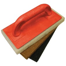 Faithfull Scouring Pad Holder + Fine Medium & Coarse Pads