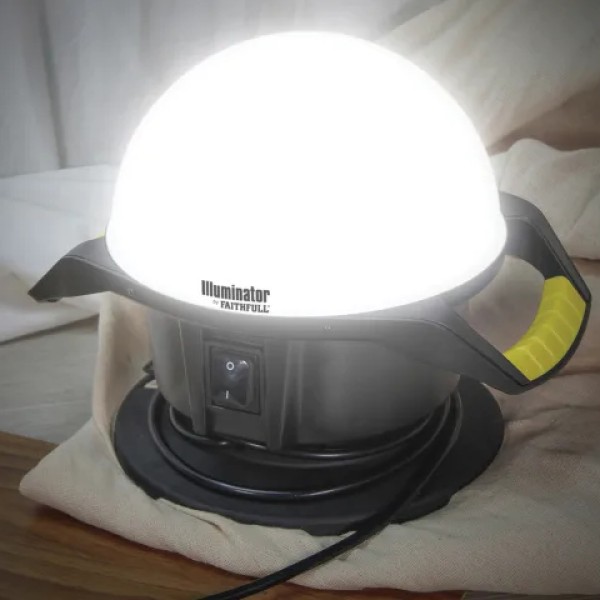 Faithfull Power Plus Illuminator 360° LED Task Light 50W 110V Faithfull Power Plus Illuminator 360° LED Task Light 50W 110V