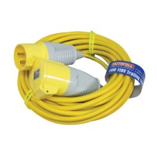 Faithfull Trailing Lead 14m 3500W 32 amp 2.5mm Cable 110V