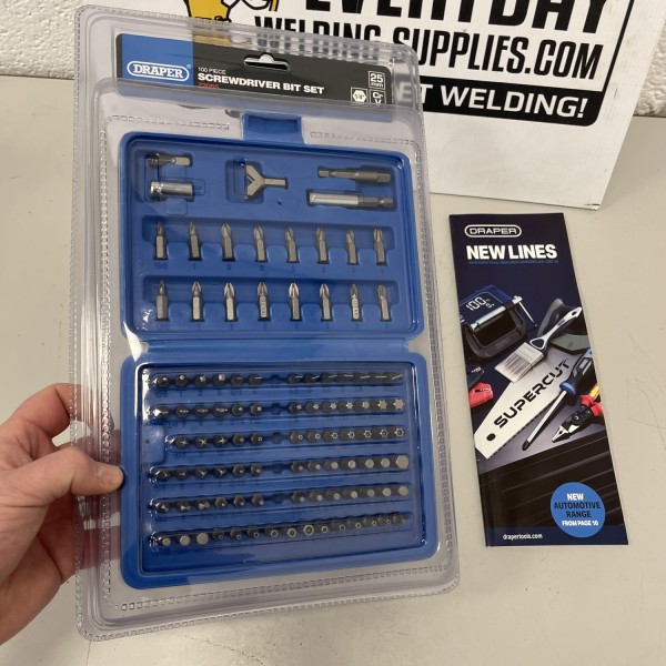 Draper Heavy Duty 100 Piece Screwdriver Bit Set (72055) Draper Heavy Duty 100 Piece Screwdriver Bit Set (72055)