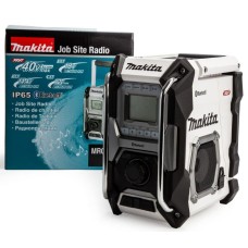 Makita MR002GZ01 Bluetooth® Job Site Radio White 240V & Li-ion Bare Unit