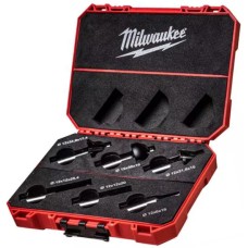 Milwaukee Power Tools 12mm Router Bit Set, 6 Piece