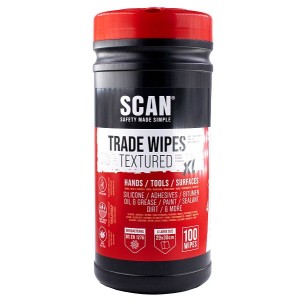 Scan Heavy-Duty Trade Wipes XL (Tub 100)