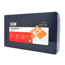 Scan Hypoallergenic Fabric Plasters 100 Assorted