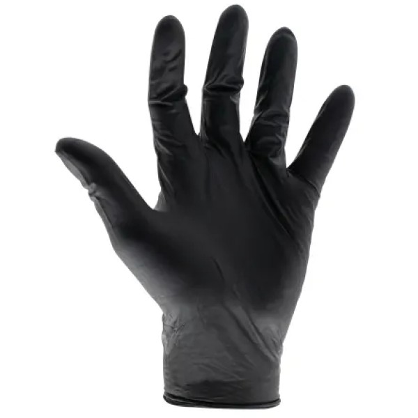 Scan SCAGLODNHDXL Black Heavy-Duty Nitrile Disposable Gloves XL (Box of 100) Scan SCAGLODNHDXL Black Heavy-Duty Nitrile Disposable Gloves XL (Box of 100)