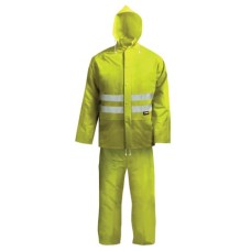 Scan Hi-Visibility Rain Suit, Yellow - XL (42-45in) (SALE ITEM) (NO RETURNS)