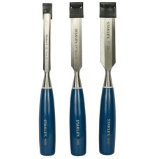 Stanley 5002 Bevel Edge Chisel Set, 3 Piece