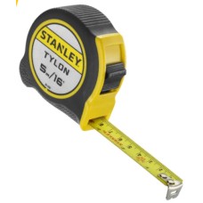 Stanley Tylon Pocket Tape 5m/16ft (Width 19mm) Carded Stanley Tylon Pocket Tape 5m/16ft (Width 19mm) Carded