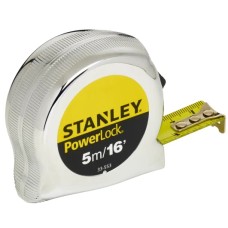 Stanley PowerLock Classic Pocket Tape 5m/16ft (Width 19mm)