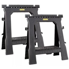 Stanley Folding Saw Horses (Twin Pack)