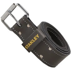 Stanley STST1-80119 Leather Work Belt – Heavy Duty Tradesman Belt