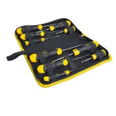 Stanley STHT65014-2 10 Piece CUSHION GRIP Screwdriver Set
