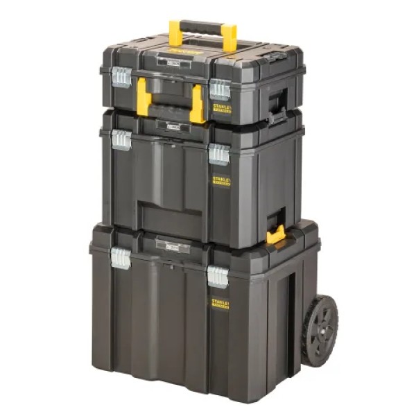 STANLEY® Storage FatMax® PRO-STACK™ 3 Module Mobile Storage Tower STANLEY® Storage FatMax® PRO-STACK™ 3 Module Mobile Storage Tower