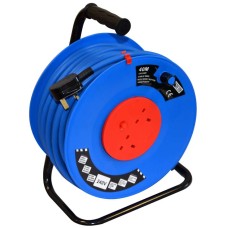 TALATools Heavy-Duty Cable Reel 220V 40m 2 Socket