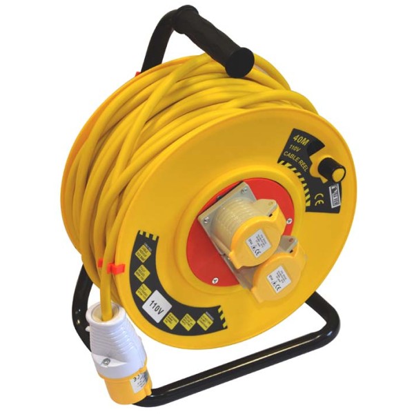 TALATools  Heavy-Duty Cable Reel 40m 110V TALATools  Heavy-Duty Cable Reel 40m 110V