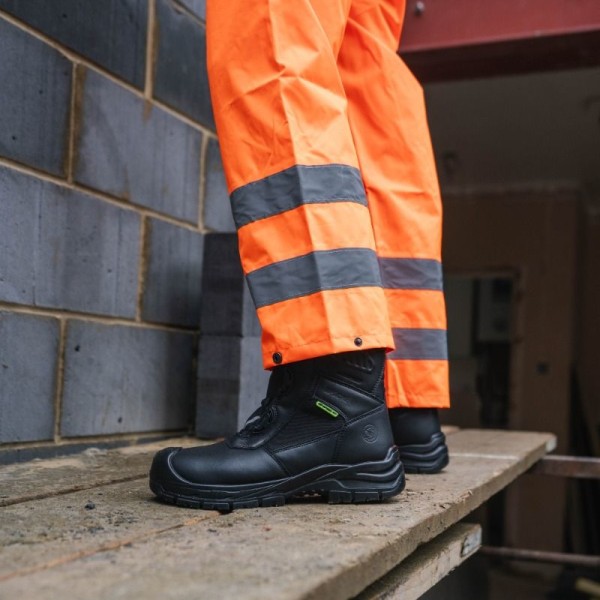 Apache RICHMOND Recycled GRS Waterproof Black Combat Safety Boot ESD Apache RICHMOND Recycled GRS Waterproof Black Combat Safety Boot ESD