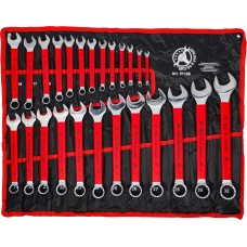 BGS Technic Combination Spanner Set | with non-slip handle | 6 - 32 mm | 25 pcs.