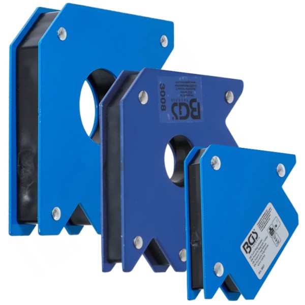 BGS Technic 3", 4" & 5" Welding Magnet Set (3 Piece) BGS Technic 3", 4" & 5" Welding Magnet Set (3 Piece)