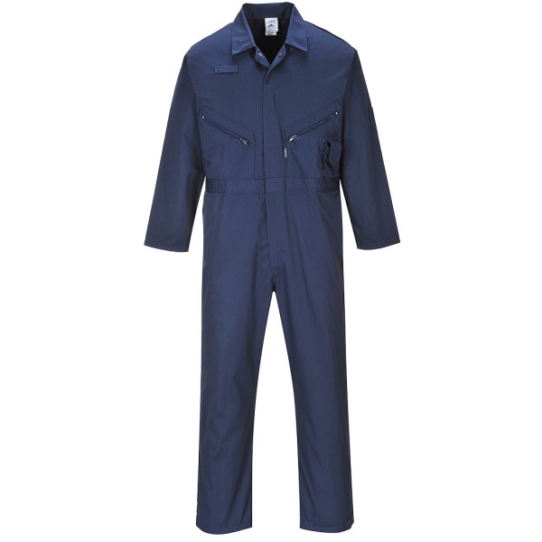 Portwest Liverpool Zip Coverall Navy C813 Portwest Liverpool Zip Coverall Navy C813