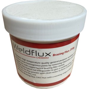 WeldMIG Brazing Flux Powder 250g (Brazing of Steel)
