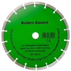 Super Quality Builders Diamond Green Seg Blade 300mm (20mm Bore)