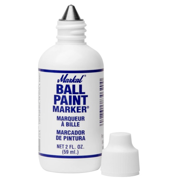 Markal Ball Liquid Paint Marker - White (084620) Markal Ball Liquid Paint Marker - White (084620)