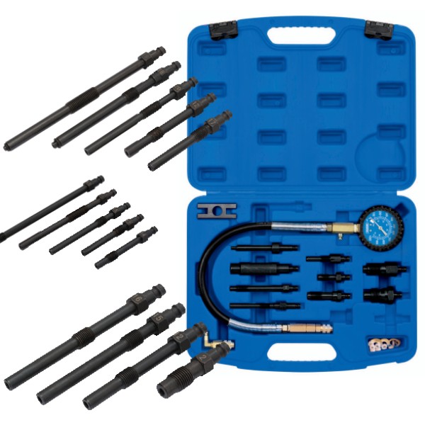 Draper Diesel Engine Compression Test Bundle - Professional Diagnostic Kit (40319) Draper Diesel Engine Compression Test Bundle - Professional Diagnostic Kit (40319)