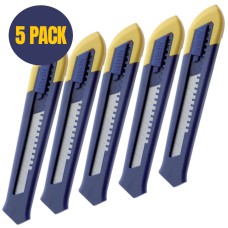 Irwin Tools Snap-Off Knife 18mm (5 PACK)