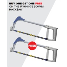 Irwin Tools BUY ONE I-75 Hacksaw 300mm (12in) And GET ONE FREE!