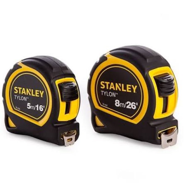 STANLEY® Tylon™ Pocket Tapes 5m/16ft + 8m/26ft (Twin Pack) STANLEY® Tylon™ Pocket Tapes 5m/16ft + 8m/26ft (Twin Pack)