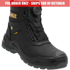 DeWalt LANDER BOA® 'Fit System' Premium Safety Boots, Black + FREE 3 Pack Apache Socks! (PRE ORDER - SHIPS END OCTOBER)
