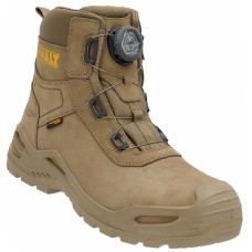 DeWalt LANDER BOA® 'Fit System' Premium Safety Boots, Stone + FREE 3 Pack Apache Socks!