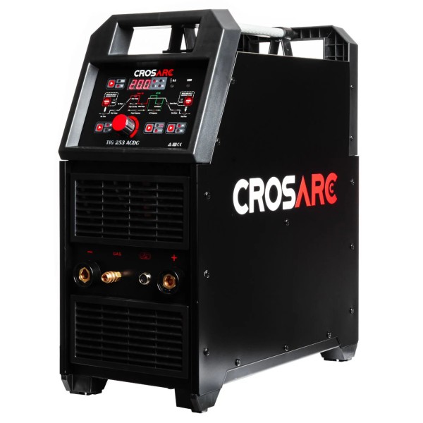 Cros Arc TIG 253 AC/DC Welder Bundle with Helmet, Gloves & Regulator (250A) (3 PHASE) Cros Arc TIG 253 AC/DC Welder Bundle with Helmet, Gloves & Regulator (250A) (3 PHASE)