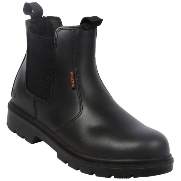Worksite Black Safety Dealer Boot SIZE 11 (SALE ITEM) (NO EXCHANGES) Worksite Black Safety Dealer Boot SIZE 11 (SALE ITEM) (NO EXCHANGES)