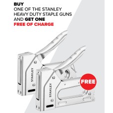 Stanley BUY ONE Heavy Duty TR110 Staple Gun And GET ONE FREE!