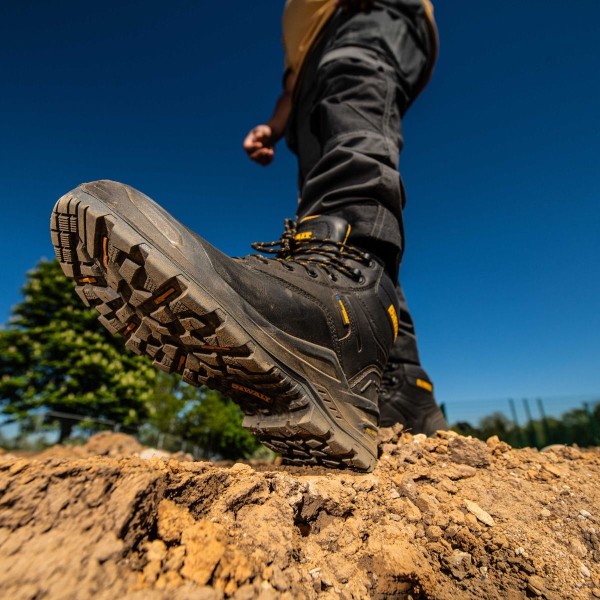 DeWALT STEELFORGE BLACK Non-Metallic Waterproof Safety Boot DeWALT STEELFORGE BLACK Non-Metallic Waterproof Safety Boot