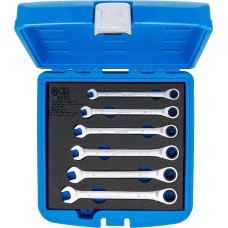 BGS Technic Ratchet Combination Wrench Set | 8 - 13 mm | 6 pcs.
