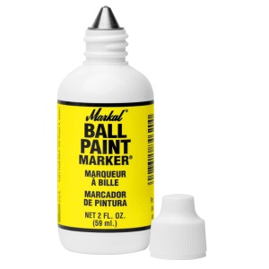 Markal Ball Liquid Paint Marker - Yellow (084621)