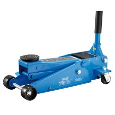 Draper Heavy Duty Trolley Jack with Twin Pistons, 3 Tonne (16407)