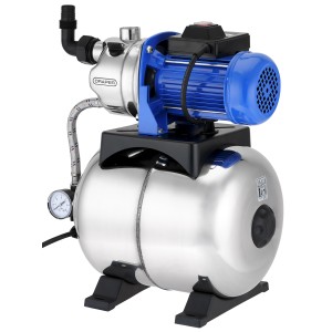 Draper Stainless Steel Surface Mounting Booster Pump 50L/min 800W (27483) – High Pressure Water Pump