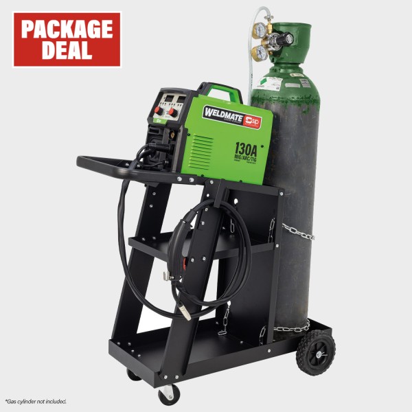 SIP Industrial WELDMATE® AUTOPLUS 130A MIG/ARC/TIG Welder - 05737 (CART PACKAGE DEAL) SIP Industrial WELDMATE® AUTOPLUS 130A MIG/ARC/TIG Welder - 05737 (CART PACKAGE DEAL)