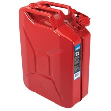 Draper 20L Steel Fuel Jerry Can (Red)