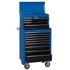 Draper Combination Roller Cabinet and Tool Chest, 15 Drawer, 26", 680 x 458 x 1322mm (11533)