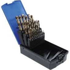 BGS Technic Twist Drill Set | HSS-G M35 Cobalt Steel | 1 - 13 mm | 25 Piece