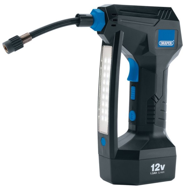 Draper 12V Cordless Air Compressor (24239) Draper 12V Cordless Air Compressor (24239)