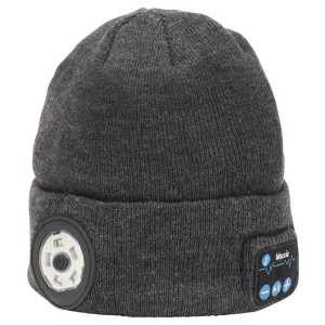 Draper Smart Wireless Rechargeable Beanie with LED Head Torch and USB Charging Cable, Grey, One Size (28351) Draper Smart Wireless Rechargeable Beanie with LED Head Torch and USB Charging Cable, Grey, One Size (28351)