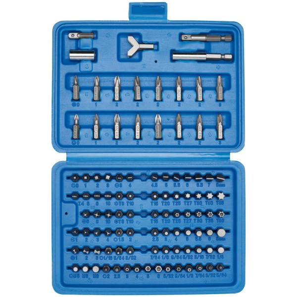 Draper Heavy Duty 100 Piece Screwdriver Bit Set (72055) Draper Heavy Duty 100 Piece Screwdriver Bit Set (72055)